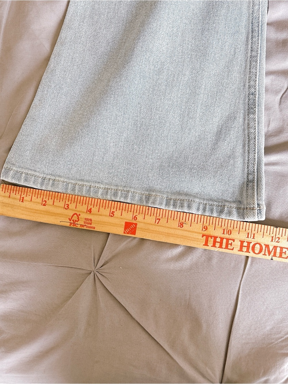 NWT Hollister High Rise Flare Jeans Women’s 8R W29 Light Wash Stretch - Picture 9 of 13